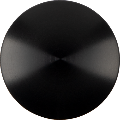 JOKER MACHINE Gas Cap - Knurled - Black 10-444B