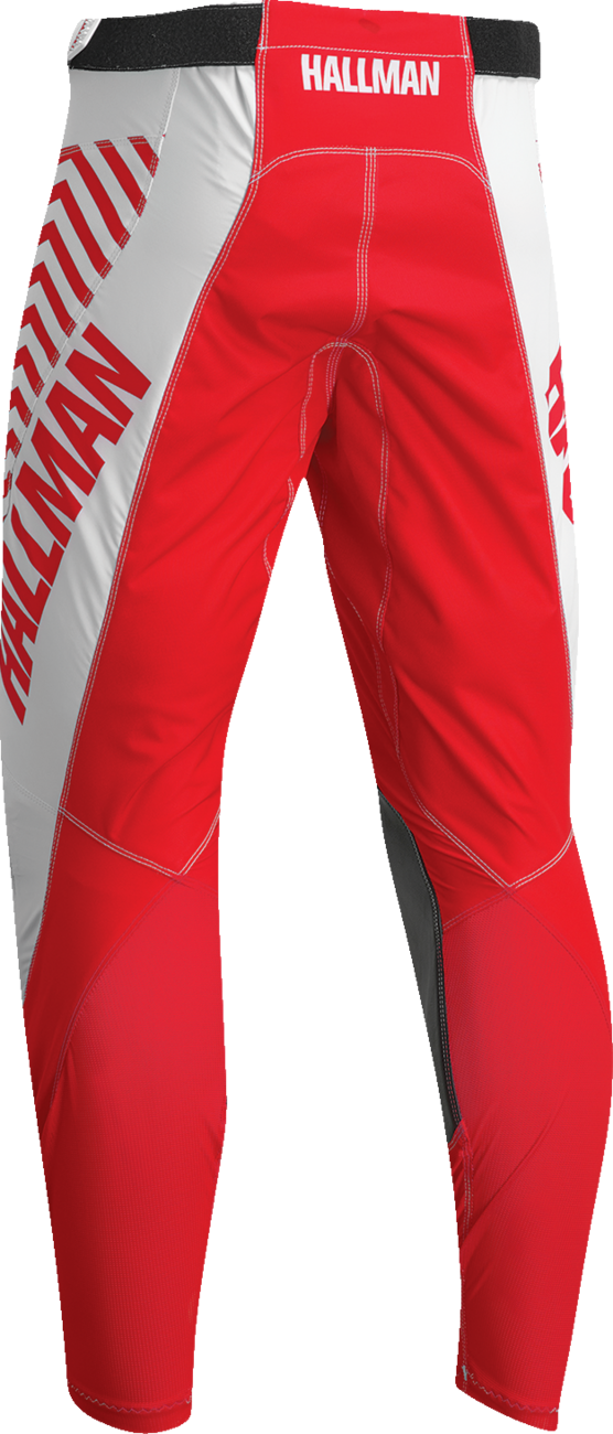 THOR Hallman Differ Slice Pants - White/Red - 32 2901-10306