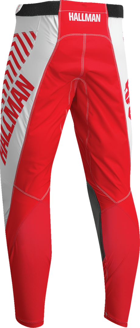 THOR Hallman Differ Slice Pants - White/Red - 44 2901-10312