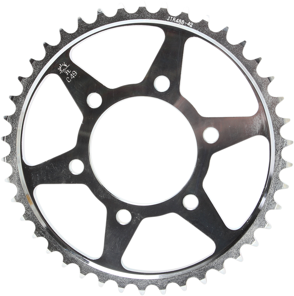 JT SPROCKETS Sprocket - Rear - Kawasaki - 42-Tooth JTR488.42