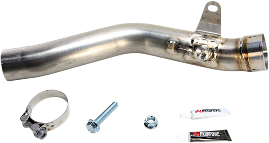 Tubo de conexión AKRAPOVIC - Titanio L-K10SO5/1 1861-0707