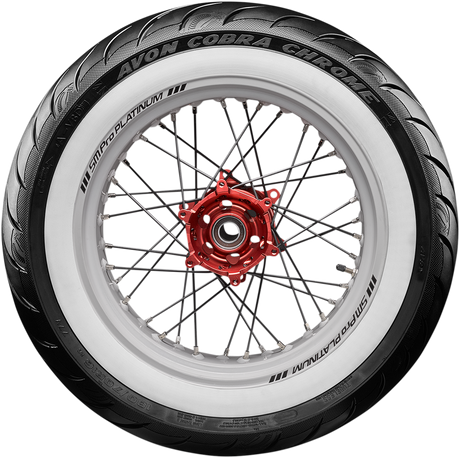AVON Tire - Cobra Chrome AV92 - Rear - 150/80B16 - Wide Whitewall - 77V 638172