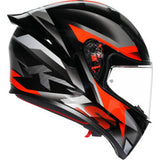 AGV K1 S Helmet - Fastlap - Black/Gray/Red - 2XL 2118394003-064-XXL