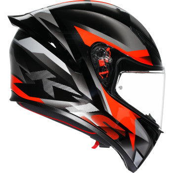 AGV K1 S Helmet - Fastlap - Black/Gray/Red - Medium 2118394018064M