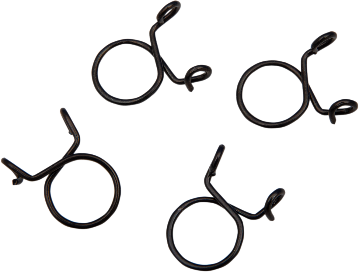 ALL BALLS Refill Kit - Wire Clamp - Black - Band - 4-Pack FS00057