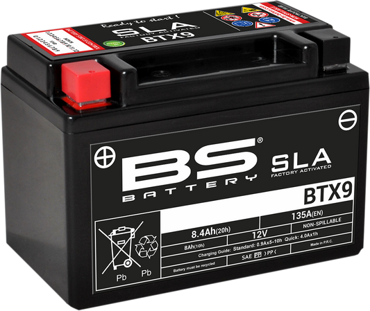 BS BATTERY Battery - BTX9 (YTX) 300674