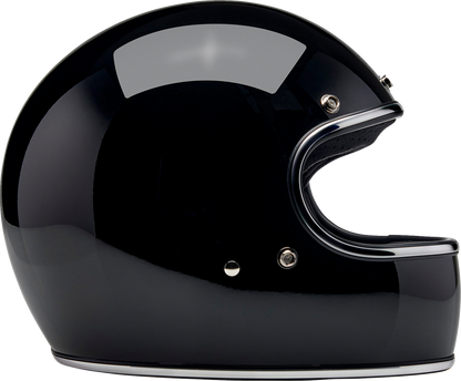 BILTWELL Gringo Helmet - Gloss Black - Large 1002-101-504