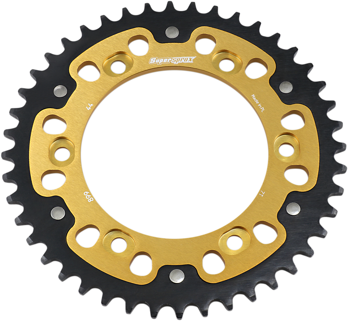 SUPERSPROX Stealth Rear Sprocket - 44 Tooth - Gold - KTM RST-899-44-GLD