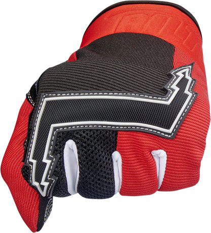 BILTWELL Baja Gloves - Red - Small 1508-0801-302