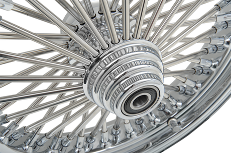 DRAG SPECIALTIES Rueda delantera - Disco único/Sin ABS - Cromada - 16"x3.50" - '00-'06 FLST 04635-2006S 