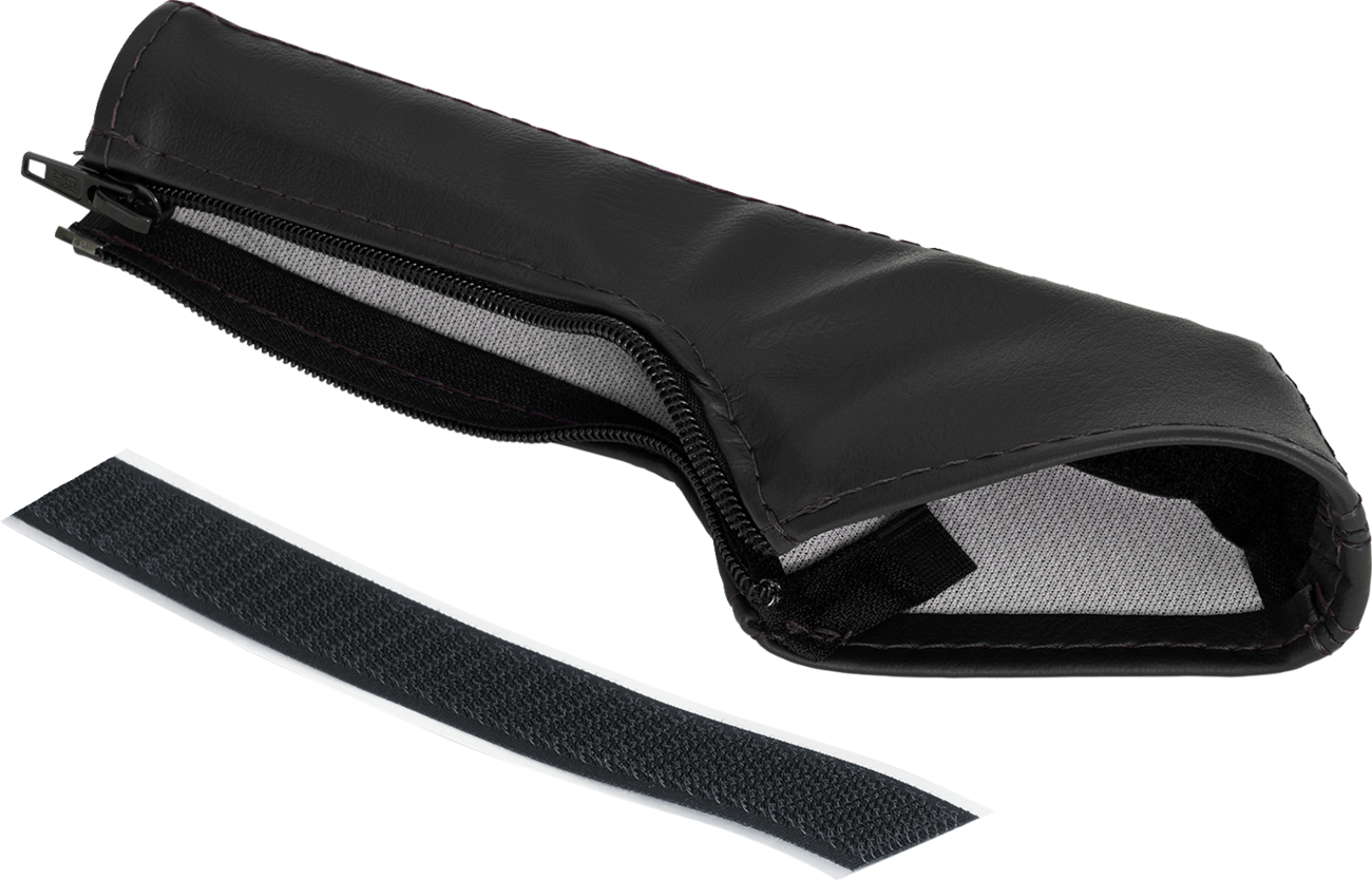 SHOW CHROME Cover - E-Brake - Slingshot - Black Stitch H44-6BK