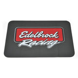 Edelbrock Racing Fender Cover - PVC Foam Mat - 2 Color Printed Edelbrock Racing Logo 2324
