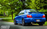 Turbo XS 02-07 WRX-STi Catback Exhaust Polished Tips WS02-CBE