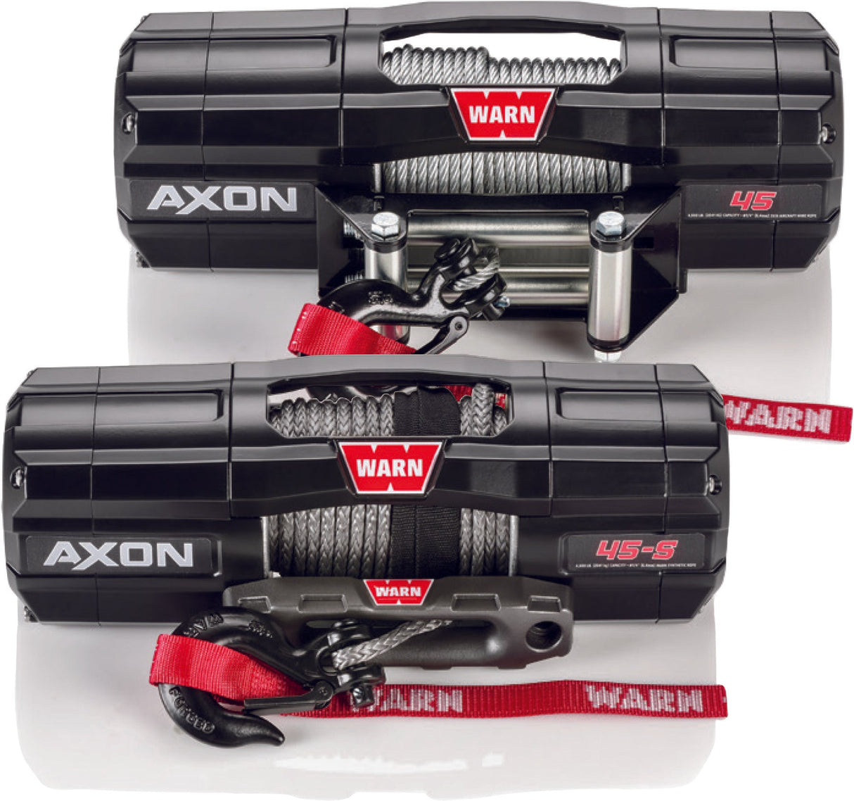 WARN Axon 4500 Syn Rope Winch 101140