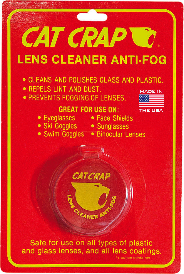 CAT CRAP Anti-Fog Lens Cleaner Paste 0.5oz 10003P