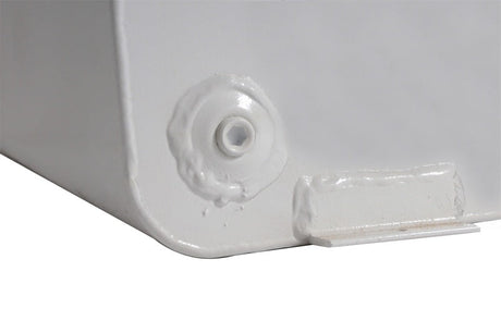 Deezee Universal Tanks - L-Shape White Steel (55 Gal) DZ 91754S