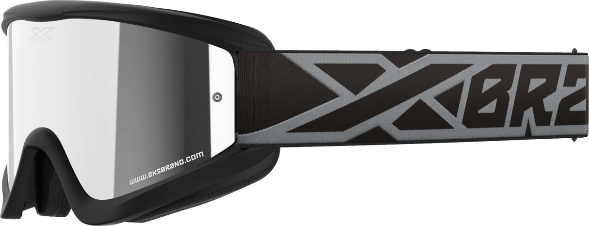 EKS BRAND Flatout Black/Silver Silver Miror 067-60350