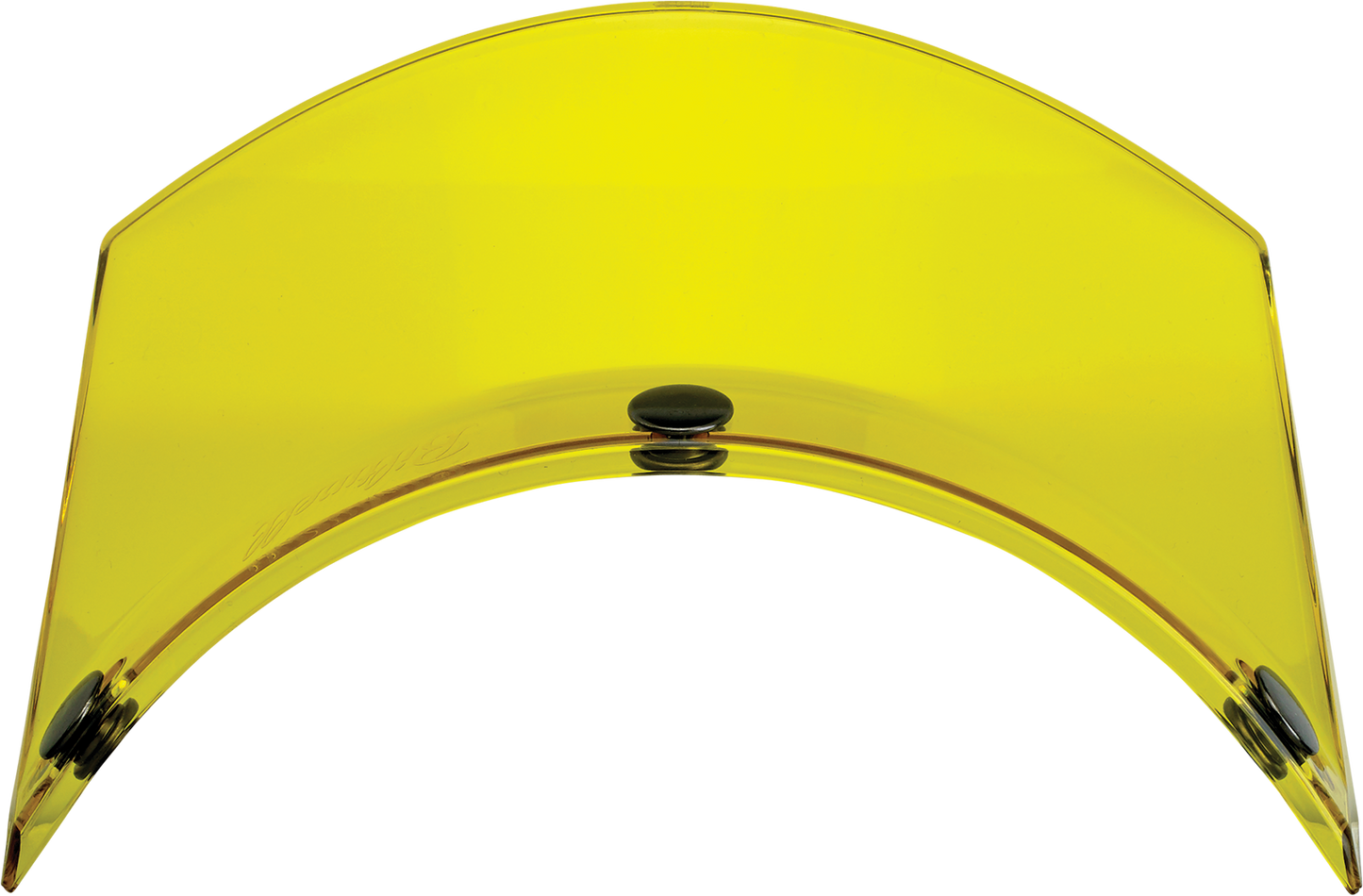 BILTWELL Moto 3-Snap Visor - Yellow 2002-103