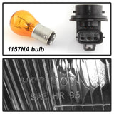 xTune 97-99 Toyota Camry 4pc OEM Style Headlights w/Corner Lights - Black (HD-JH-TCAM97-SET-BK) 9042836