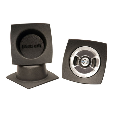 DEI Speaker Baffles 5.25in Round 6.5in Wide 6.5 Height 2.5in Deep Pair 50321