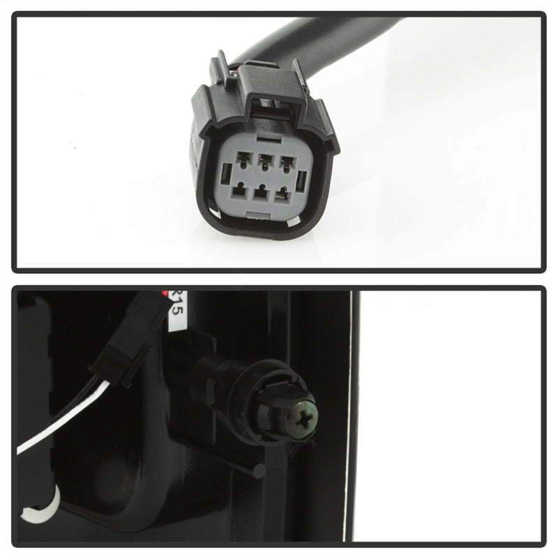 Spyder Chevy Colorado 2015-2017 Light Bar LED Tail Lights - Black ALT-YD-CCO15-LED-BK 5084576