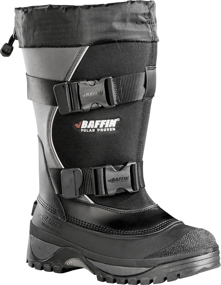 BAFFIN Wolf Boots Black/Pewter Sz 13 4300-0015-13