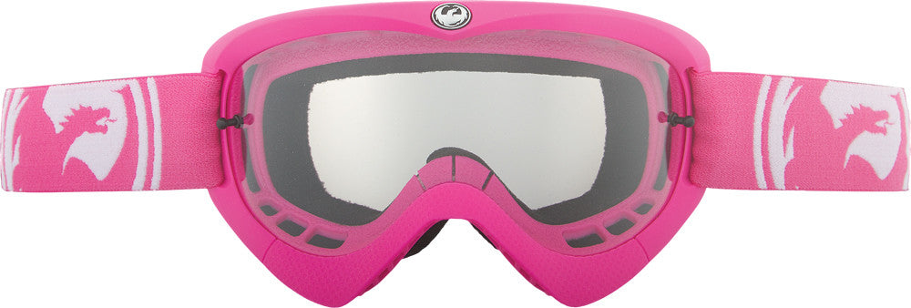 DRAGON Mx Youth Goggle Pink/Black W/Clear Lens 228856435902