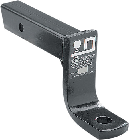 DRAW-TITE Ball Mnt 6" Drop 4 3/4" Rise 2" Class Iii 1" Hole 40346