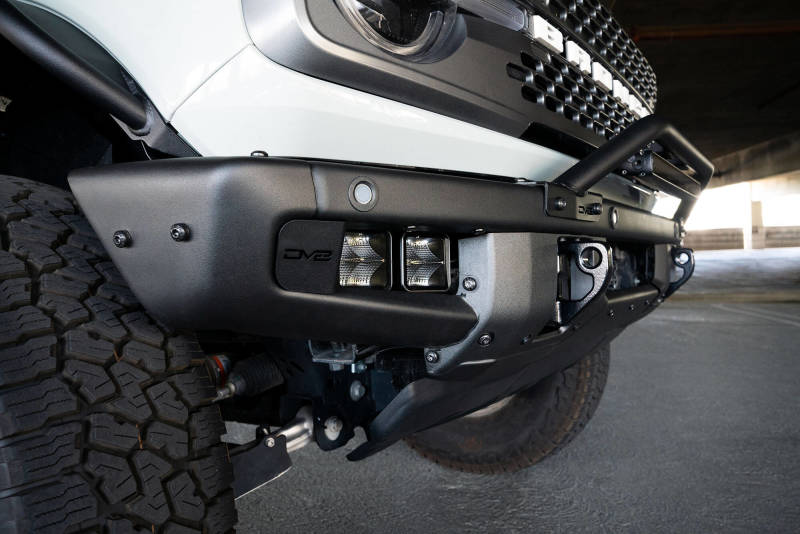 DV8 Offroad 21-22 Ford Bronco Factory Bumper Pocket Light Mount (Pair) 3in LED Pod Lights LBBR-05
