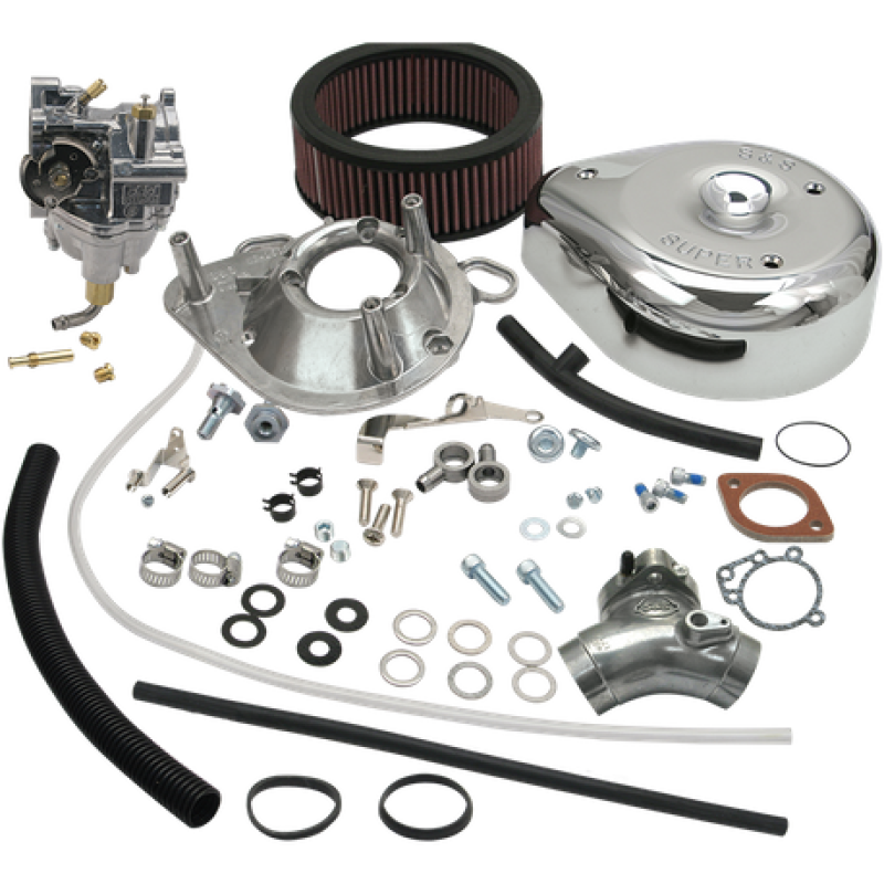 S&S Cycle 99-05 BT Models Super E Carburetor Kit 11-0450