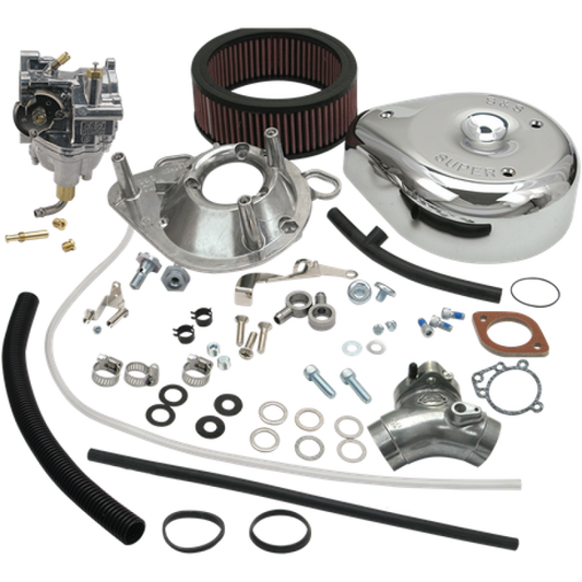 S&S Cycle 99-05 BT Models Super E Carburetor Kit 11-0450