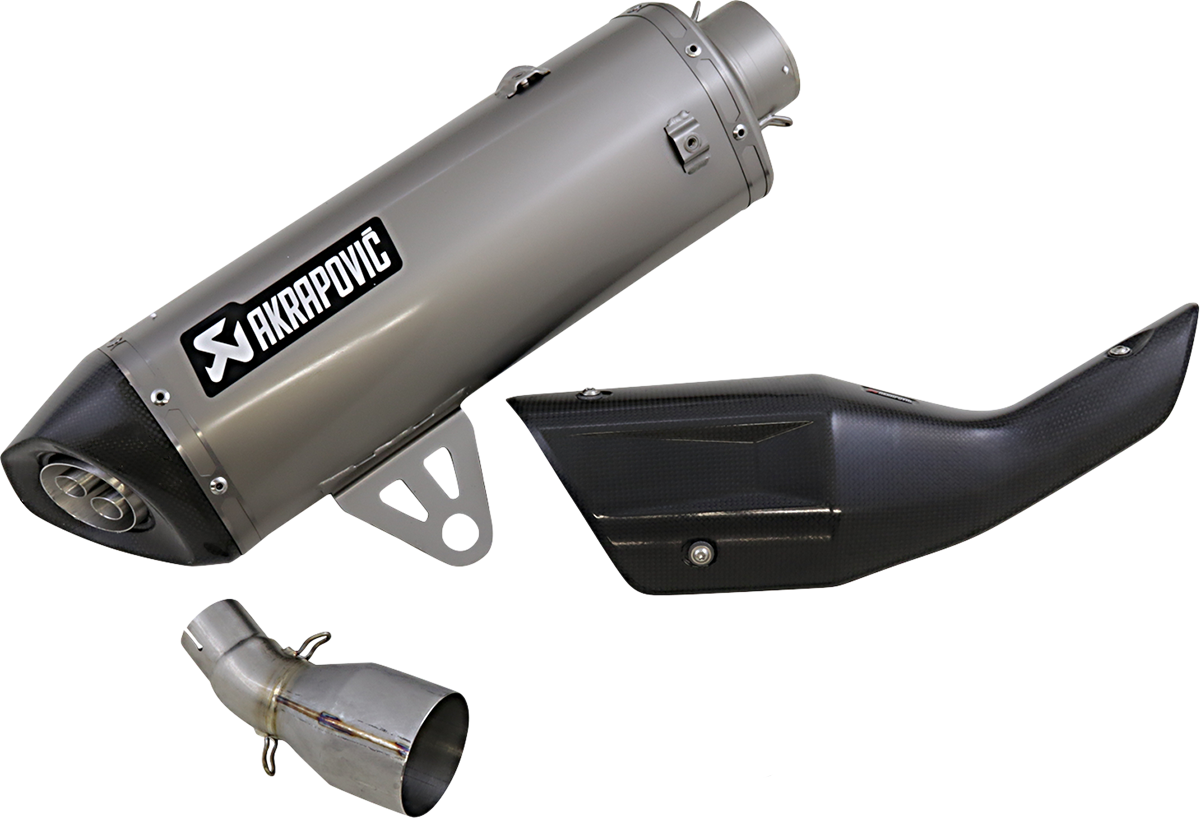 AKRAPOVIC Muffler - Titanium S-B4SO2-HRT 1811-3935