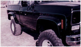 Bushwacker 75-80 Chevy K10 Suburban Cutout Style Flares 2pc - Black 40004-11
