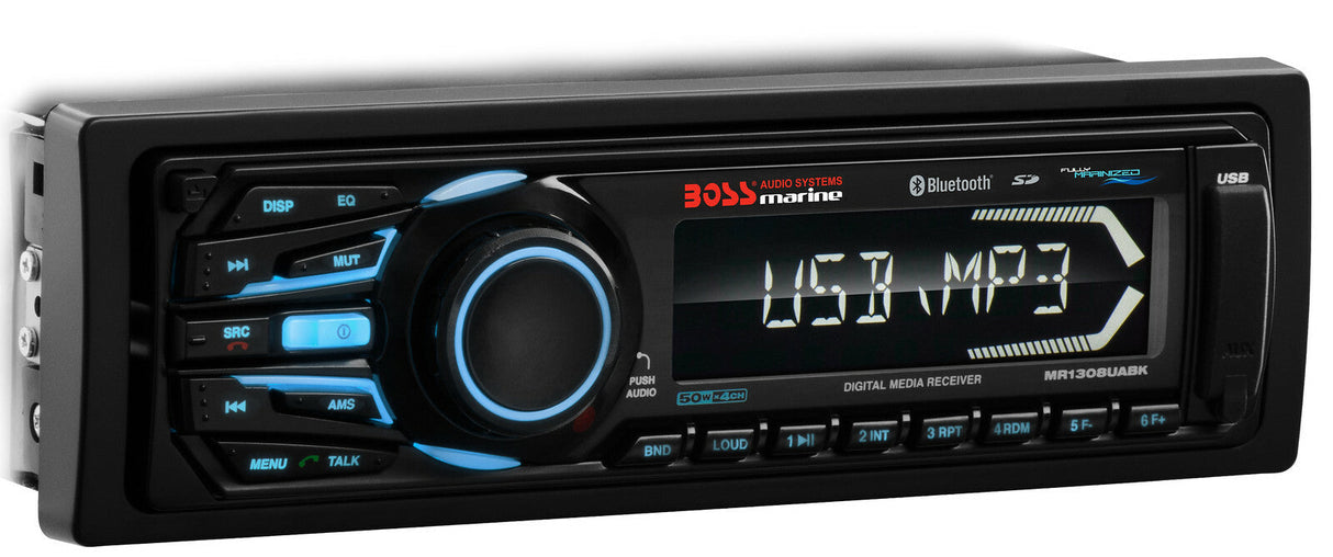 BOSS AUDIO Multimedia Am/Fm Receiver MR1308UABK