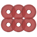 KC HiLiTES Cyclone V2 LED - Replacement Lens - Red - 6-PK 4413