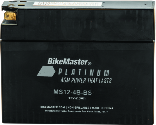 BikeMaster AGM Battery - MS12-4B-BS 780749