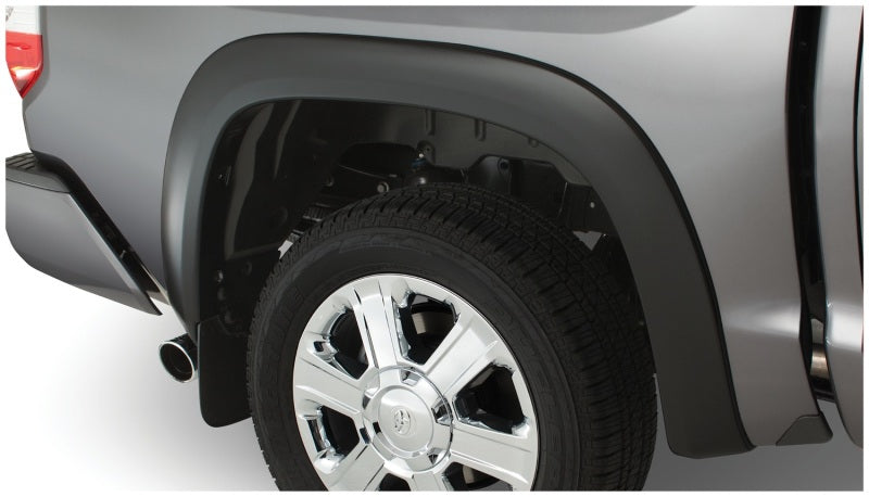 Bushwacker 14-18 Toyota Tundra Fleetside OE Style Flares 2pc 66.7/78.7/97.6in Bed - Black 30038-02