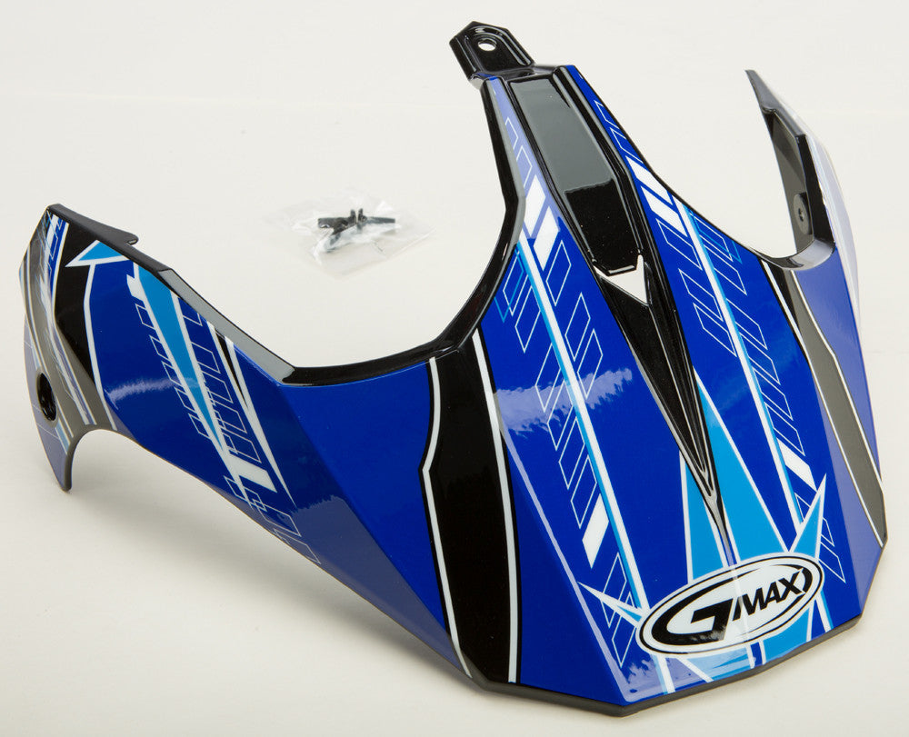 GMAX Gm-11s Nova Helmet Visor Black/Blue/White G011042