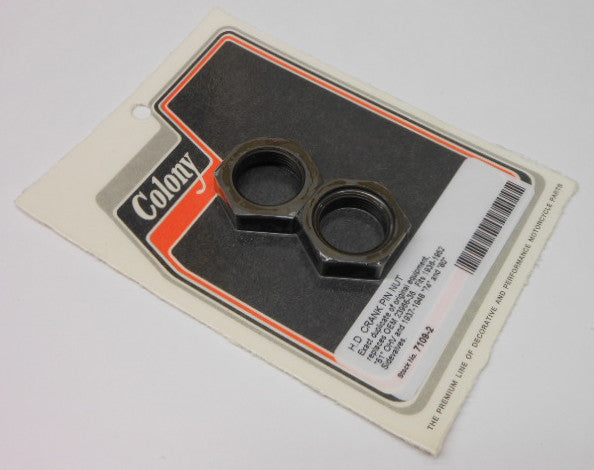 COLONY MACHINE Crank Pin Nut Set Ohv 36-52 Side Valve 37-48 7109-2