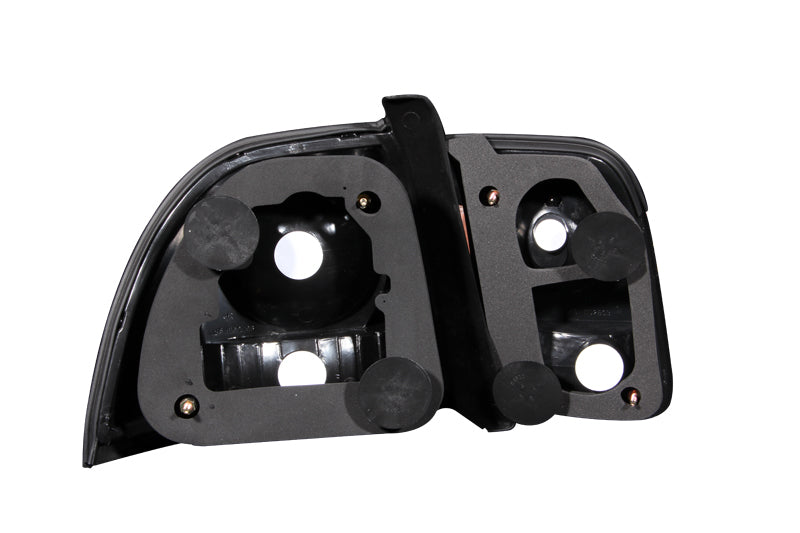 ANZO 1996-1997 Honda Accord Taillights Black 221039
