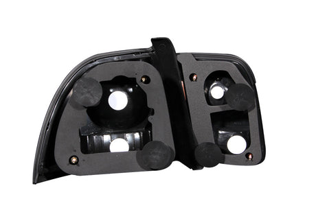 ANZO 1996-1997 Honda Accord Taillights Black 221039