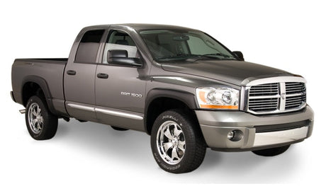 Bushwacker 19-22 Ram 1500 (Excl. Rebel/TRX) 76.3 & 67.4in Bed OE Style Flares 4pc Set - Blk / Smooth 50928-02