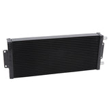Edelbrock Heat Exchanger Dual Pass Single Row 20 500 Btu/Hr 20in x 8in x 2in Black 15549