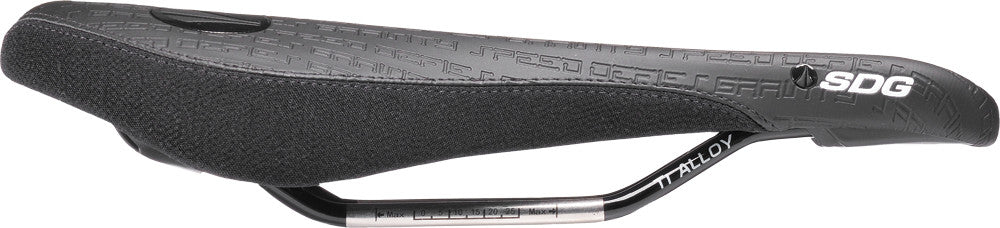 SDG COMPONENTS Duster Saddle Ti-Alloy Black 8005