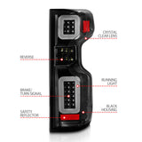 Anzo 19-21 Chevy Silverado Full LED Tailights Black Housing Clear Lens G2 (w/C Light Bars) 311414