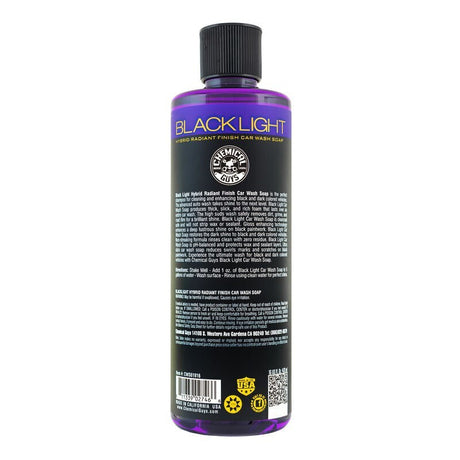 Chemical Guys Black Light Hybrid Radiant Finish Car Wash Soap - 16oz CWS61916