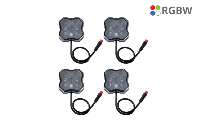 Diode Dynamics Stage Series RGBW LED Rock Light (4-pack) DD7447