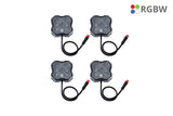 Diode Dynamics Stage Series RGBW LED Rock Light (4-pack) DD7447