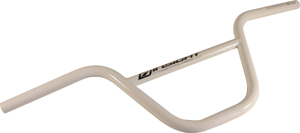 INSIGHT Pro 8" Cro-Mo Handlebar White INHB800WHBK