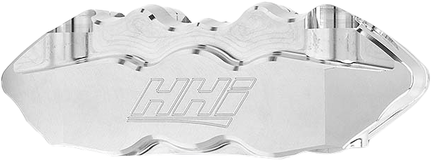 HAWG HALTERS INC 6 Pist Frt Radial Mnt Cal L/H Chrome LHRMCC6108